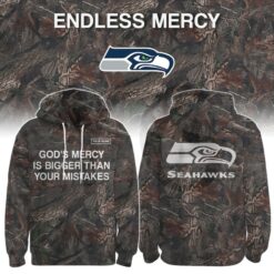 Seattle Seahawks Gods Mercy Over Mistakes Special Camo Hoodie