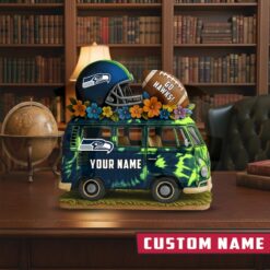Seattle Seahawks Van Bus Special Home Decor Gift Acrylic Plaque
