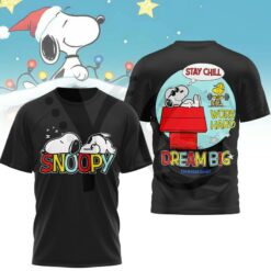 Snoopy Stay Chill Dream Big Everyday Shirt Collection