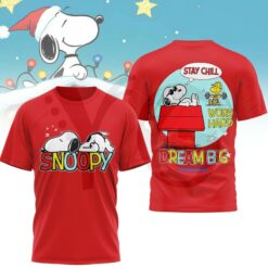 Snoopy Stay Chill Dream Big Everyday Shirt Collection 3