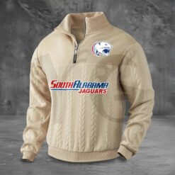 South Alabama Jaguars PREMIUM Half Zip Sweater 4