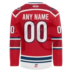 South Carolina Stingrays I love CHS Valentine Hockey Jersey 3