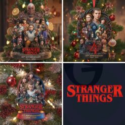 Stranger Things 10th Anniversary Special Ornaments