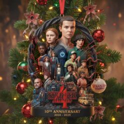 Stranger Things 10th Anniversary Special Ornaments