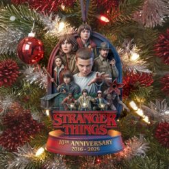 Stranger Things 10th Anniversary Special Ornaments 4