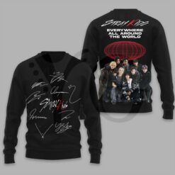Stray Kids Everywhere All Around The World Shirt Collection 4