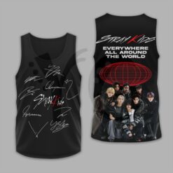 Stray Kids Everywhere All Around The World Shirt Collection 6