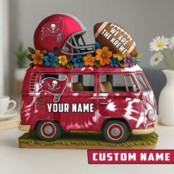 Tampa Bay Buccaneers Van Bus Special Home Decor Gift Acrylic Plaque