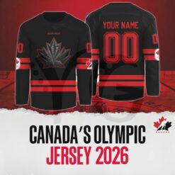 Team Canada Olympic 2026 Personalized Hockey Jerseys Team Canada Olympic 2026 Personalized Hockey Jerseys