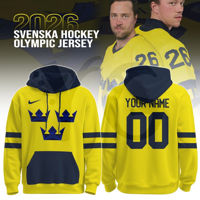 Team Sweden Olympic 2026 Uniform Shirt Collection Team Sweden Olympic 2026 Uniform Shirt Collection