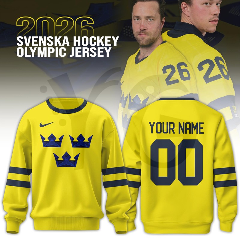 Team Sweden Olympic 2026 Uniform Shirt Collection Team Sweden Olympic 2026 Uniform Shirt Collection