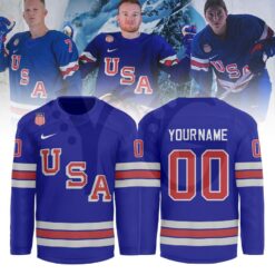 Team USA Olympic 2026 Personalized Hockey Jerseys Team USA Olympic 2026 Personalized Hockey Jerseys