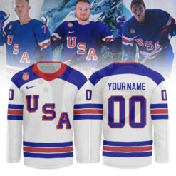 Team USA Olympic 2026 Personalized Hockey Jerseys