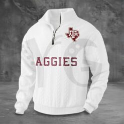 Texas A&M Aggies PREMIUM Half-Zip Sweater