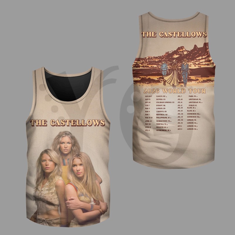 The Castellows 2025 World Tour Merch Collection The Castellows 2025 World Tour Merch Collection