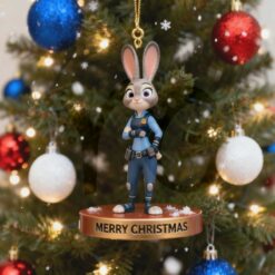 The Magic of Zootopia Christmas Tree Ornament