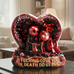 The Nightmare Before Christmas Till Dead Do Us Part Couple Acrylic Plaque The Nightmare Before Christmas Till Dead Do Us Part Couple Acrylic Plaque