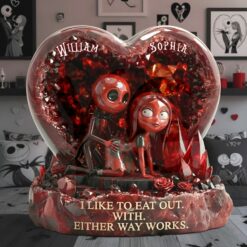 The Nightmare Before Christmas Till Dead Do Us Part Couple Acrylic Plaque