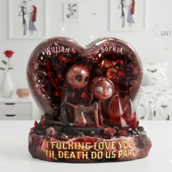 The Nightmare Before Christmas Till Dead Do Us Part Couple Acrylic Plaque 3