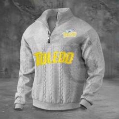 Toledo Rockets PREMIUM Half-Zip Sweater Toledo Rockets PREMIUM Half-Zip Sweater