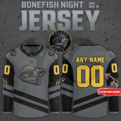 Toledo Walleye Bonefish Night Limited Edition Hockey Jersey