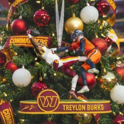 Treylon Burks Catch of the Year Special Ornament