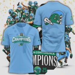 Tulane Green Wave AAC Champions Shirt Collection