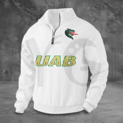 UAB Blazers PREMIUM Half-Zip Sweater