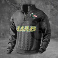 UAB Blazers PREMIUM Half Zip Sweater 3