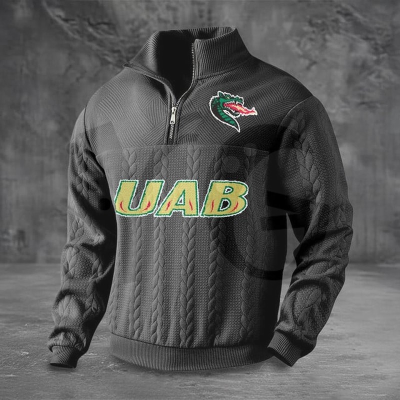 UAB Blazers PREMIUM Half-Zip Sweater UAB Blazers PREMIUM Half-Zip Sweater