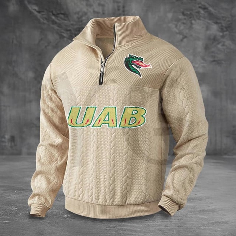 UAB Blazers PREMIUM Half-Zip Sweater UAB Blazers PREMIUM Half-Zip Sweater