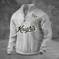 UCF Knights PREMIUM Half-Zip Sweater