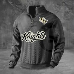 UCF Knights PREMIUM Half Zip Sweater 3