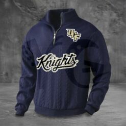 UCF Knights PREMIUM Half Zip Sweater 5