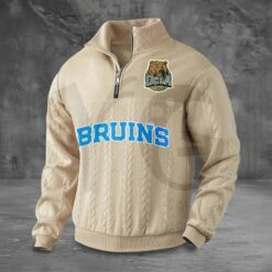 UCLA Bruins PREMIUM Half Zip Sweater 4