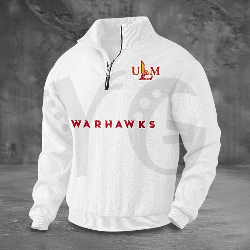 ULM Warhawks PREMIUM Half-Zip Sweater ULM Warhawks PREMIUM Half-Zip Sweater