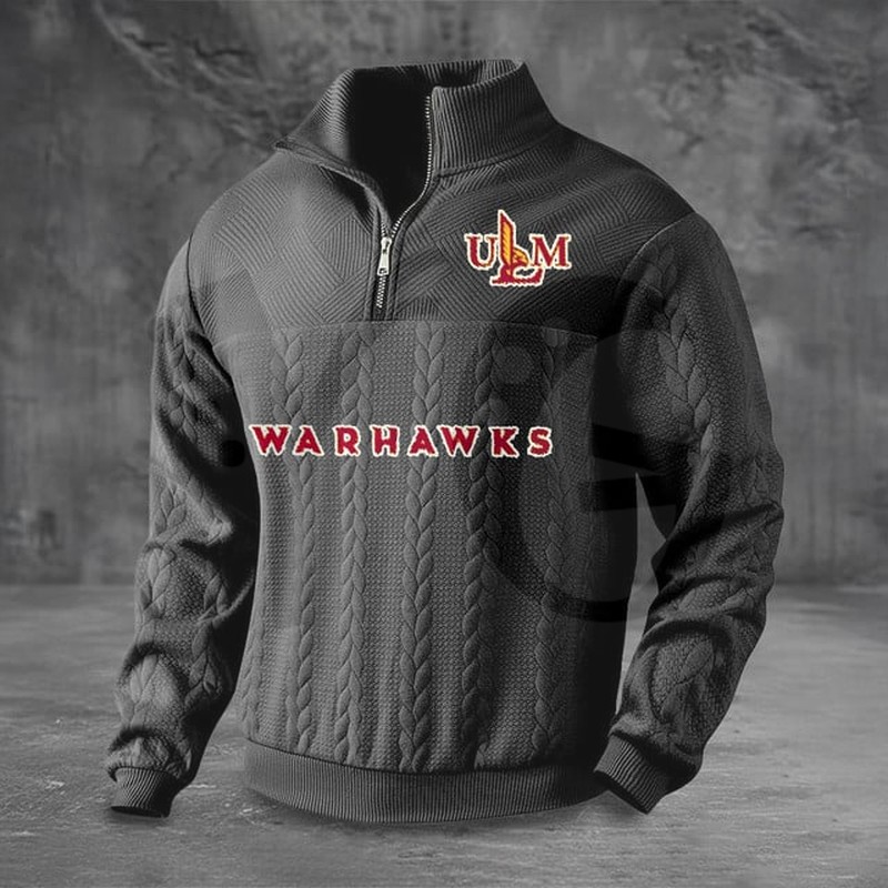 ULM Warhawks PREMIUM Half-Zip Sweater ULM Warhawks PREMIUM Half-Zip Sweater