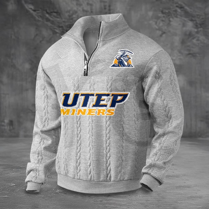 UTEP Miners PREMIUM Half-Zip Sweater UTEP Miners PREMIUM Half-Zip Sweater