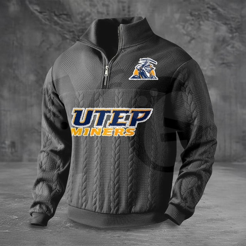 UTEP Miners PREMIUM Half-Zip Sweater UTEP Miners PREMIUM Half-Zip Sweater