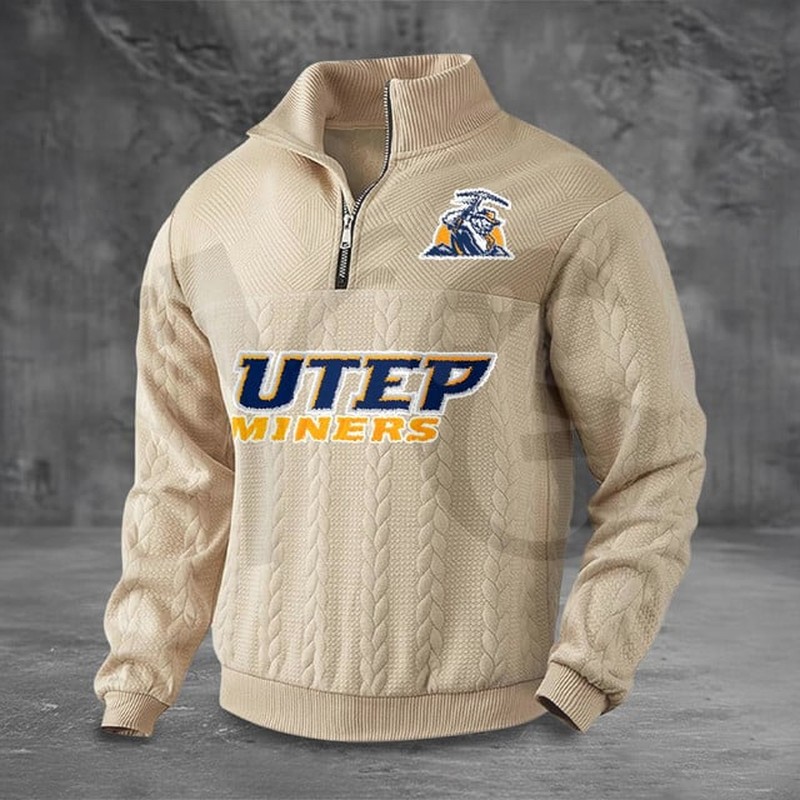 UTEP Miners PREMIUM Half-Zip Sweater UTEP Miners PREMIUM Half-Zip Sweater