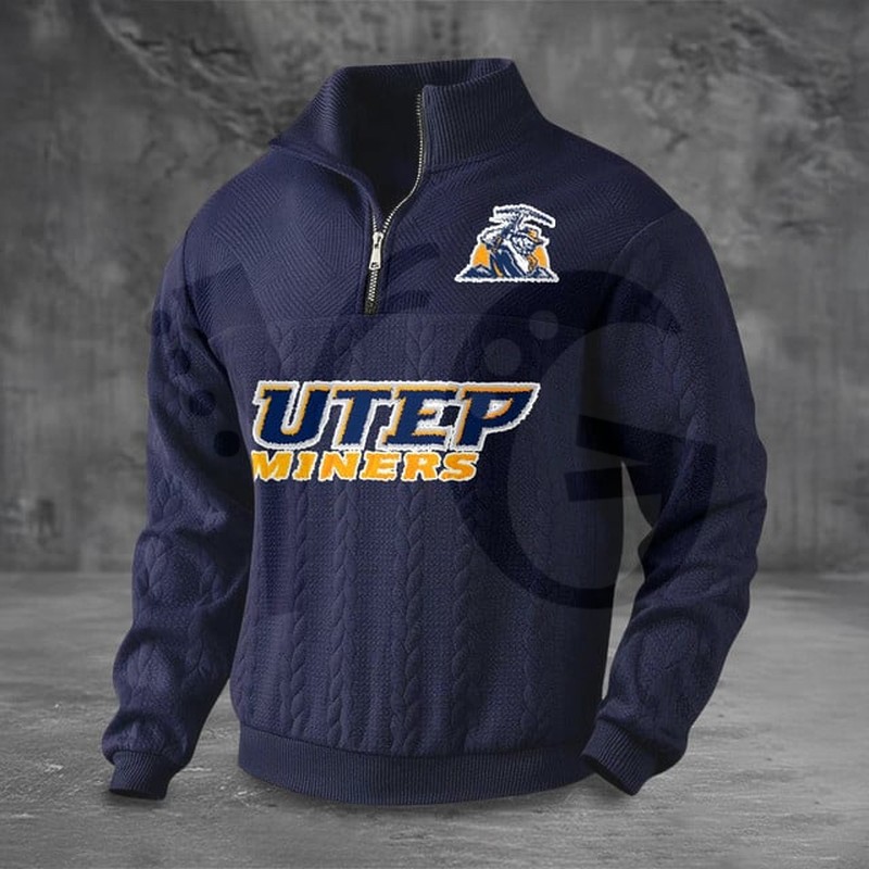 UTEP Miners PREMIUM Half-Zip Sweater UTEP Miners PREMIUM Half-Zip Sweater