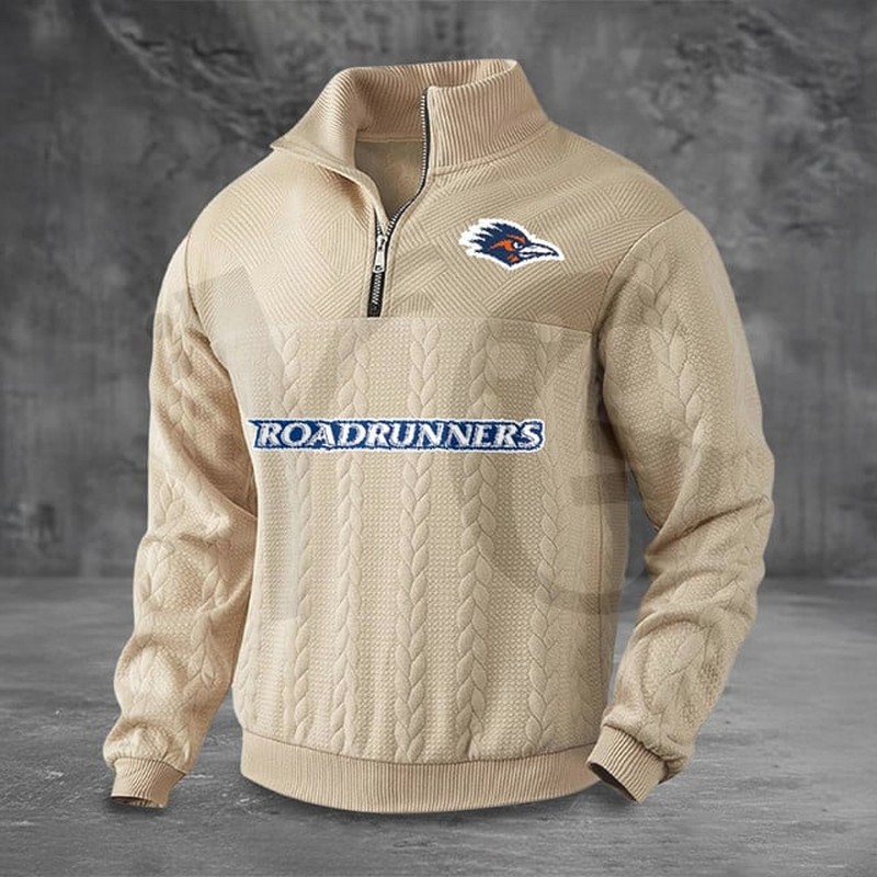 UTSA Roadrunners PREMIUM Half-Zip Sweater UTSA Roadrunners PREMIUM Half-Zip Sweater