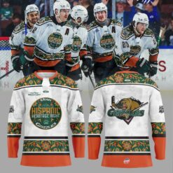 Utah Grizzlies Hispanic Heritage Night Special Edition Hockey Jersey Utah Grizzlies Hispanic Heritage Night Special Edition Hockey Jersey