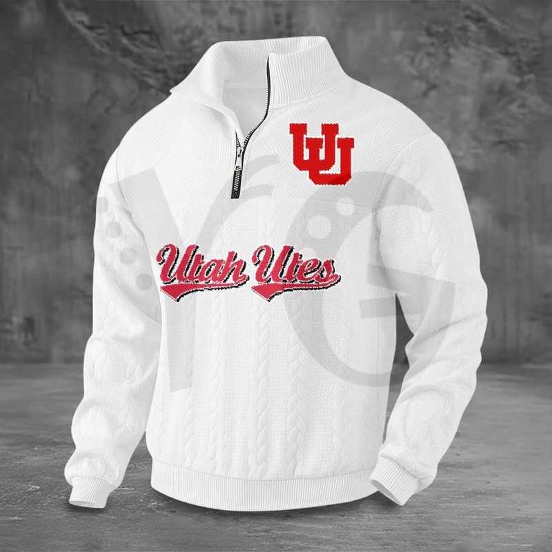 Utah Utes PREMIUM Half-Zip Sweater Utah Utes PREMIUM Half-Zip Sweater