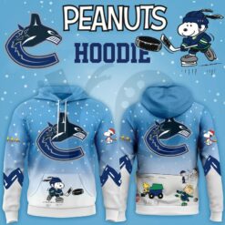 Vancouver Canucks x Peanuts And Snoopy Special Edition Hoodie