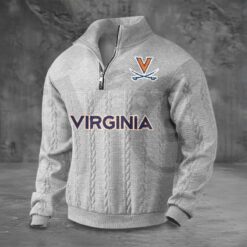 Virginia Cavaliers PREMIUM Half-Zip Sweater