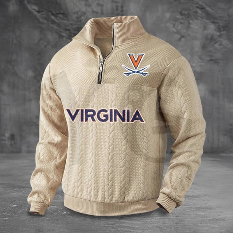 Virginia Cavaliers PREMIUM Half-Zip Sweater Virginia Cavaliers PREMIUM Half-Zip Sweater