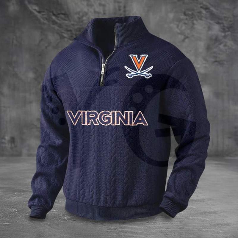 Virginia Cavaliers PREMIUM Half-Zip Sweater Virginia Cavaliers PREMIUM Half-Zip Sweater