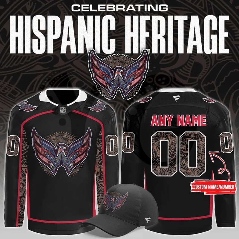 Washington Capitals Hispanic Heritage Hockey Jersey Washington Capitals Hispanic Heritage Hockey Jersey