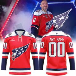 Washington Capitals Screaming Eagle Limited Edition Hockey Jersey